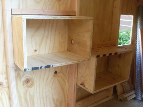 Nesting boxes Nesting boxes