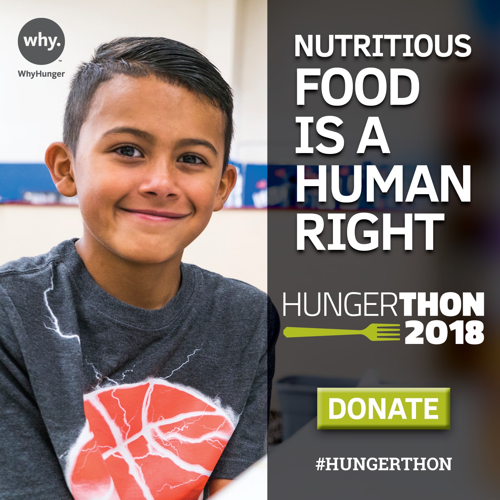 WhyHunger 33rd Hungerthon Campaign Launches Today and You Can Help